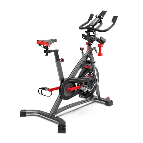 Indoor Cycling Exercise Bike, Adjustable Stationary Bike for Home Cardio Workouts