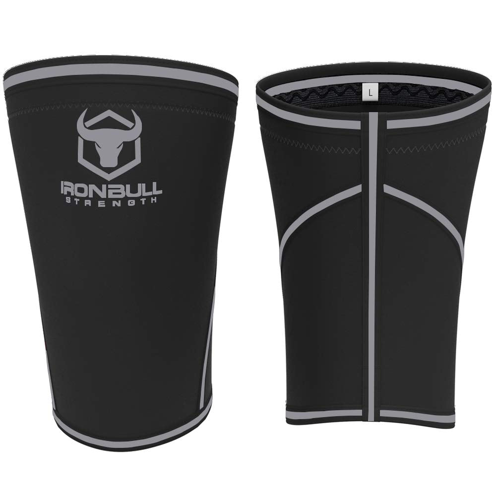 Iron Bull Strength 7mm Knee Sleeves (Pair) for Weightlifting & Powerlifting | USPA, IPL, IWF & USAW Approved – Premium Knee Compression Support for Squats, Lifting, and Gym Training – Men & Women