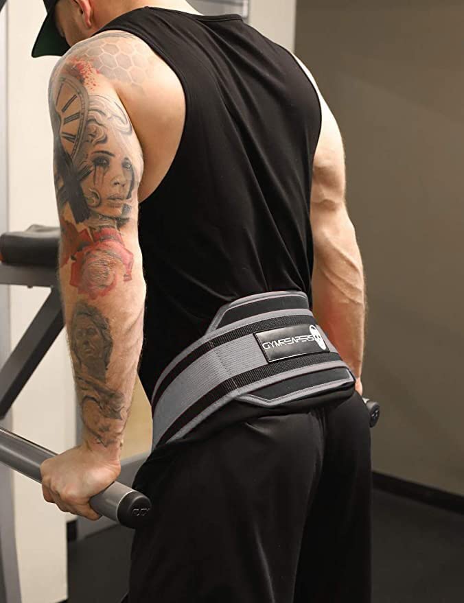 Dip Belt with Steel Chain for Weightlifting, Pull Ups, and Dips, Heavy Duty Belt for Added Weight Training