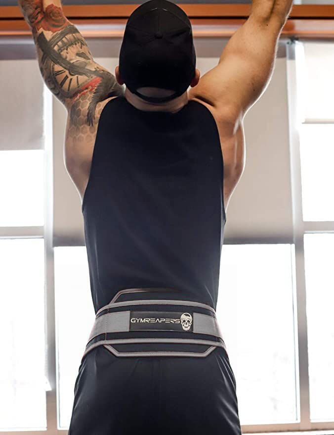 Dip Belt with Steel Chain for Weightlifting, Pull Ups, and Dips, Heavy Duty Belt for Added Weight Training