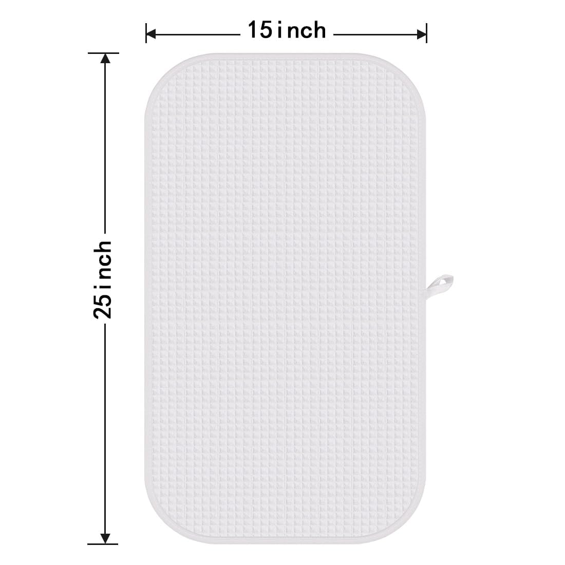 HOMEXCEL Premium Waffle Gym Towels 4 Pack (15x25 Inches) – Ultra Soft, Highly Absorbent & Quick Dry Microfiber Towels for Gym, Shower, Spa, Hotel & Kitchen | Cooling Workout Towels