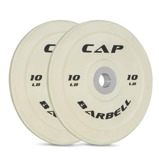 CAP Barbell Rubber Olympic Bumper Plate – Durable Weight Plate for Strength Training and Weightlifting, Available in Multiple Colors and Options