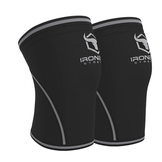 Iron Bull Strength 7mm Knee Sleeves (Pair) for Weightlifting & Powerlifting | USPA, IPL, IWF & USAW Approved – Premium Knee Compression Support for Squats, Lifting, and Gym Training – Men & Women