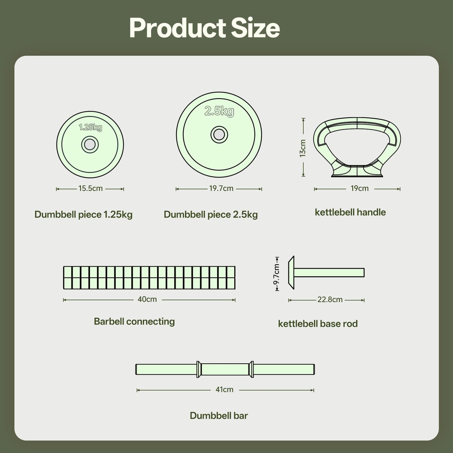 Adjustable 4-in-1 Dumbbell Set with Connector, Converts to Barbell, Kettlebell, Push-Up Stand and Ab Roller for Home Gym Workouts