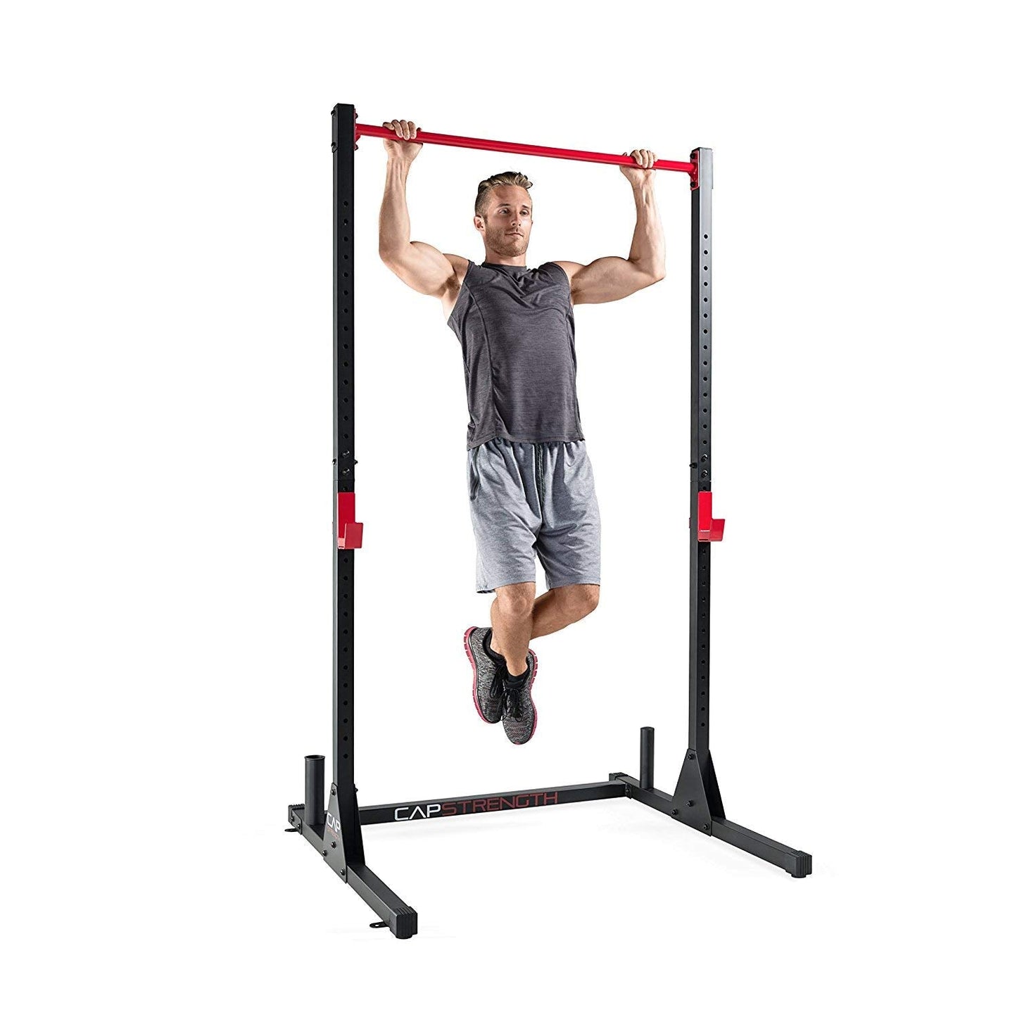 CAP Barbell Power Rack with Attachments – Adjustable Strength Training Rack for Home Gym Workouts