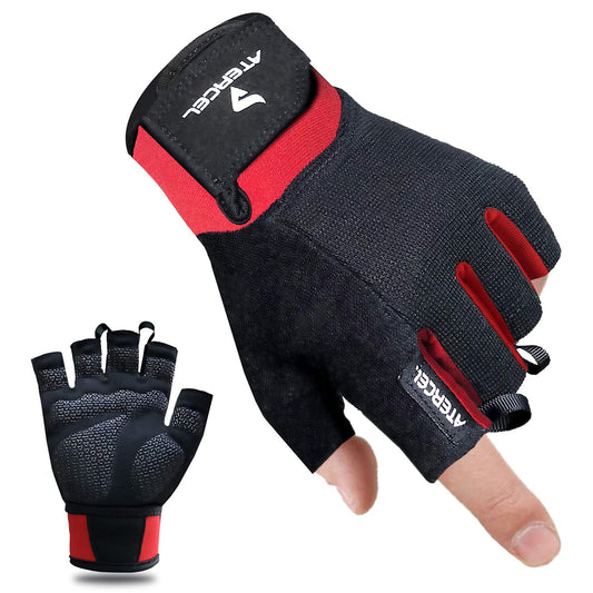 Workout Gloves for Men and Women, Breathable Snug-Fit Gloves for Weight Lifting, Cycling, Gym, and Training