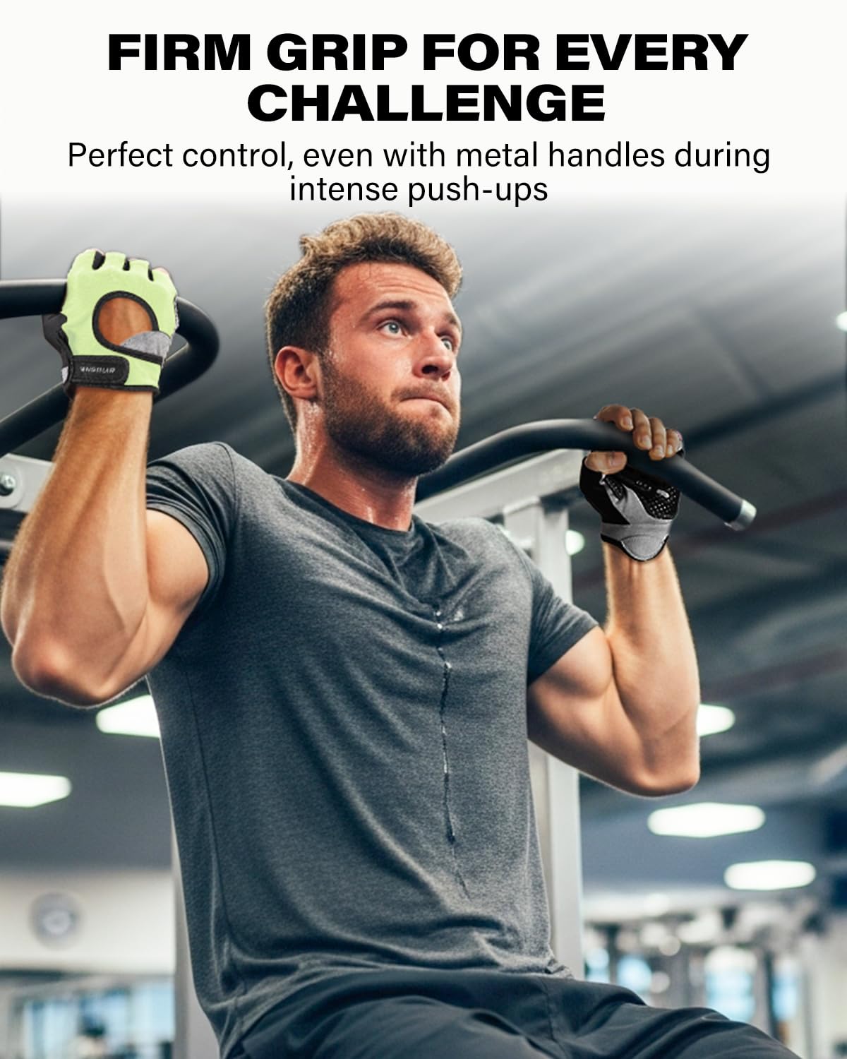 Lightweight Weight Lifting Gloves for Men and Women, Workout Gloves with Excellent Grip for Gym, Cycling, Pull Ups, and Rowing