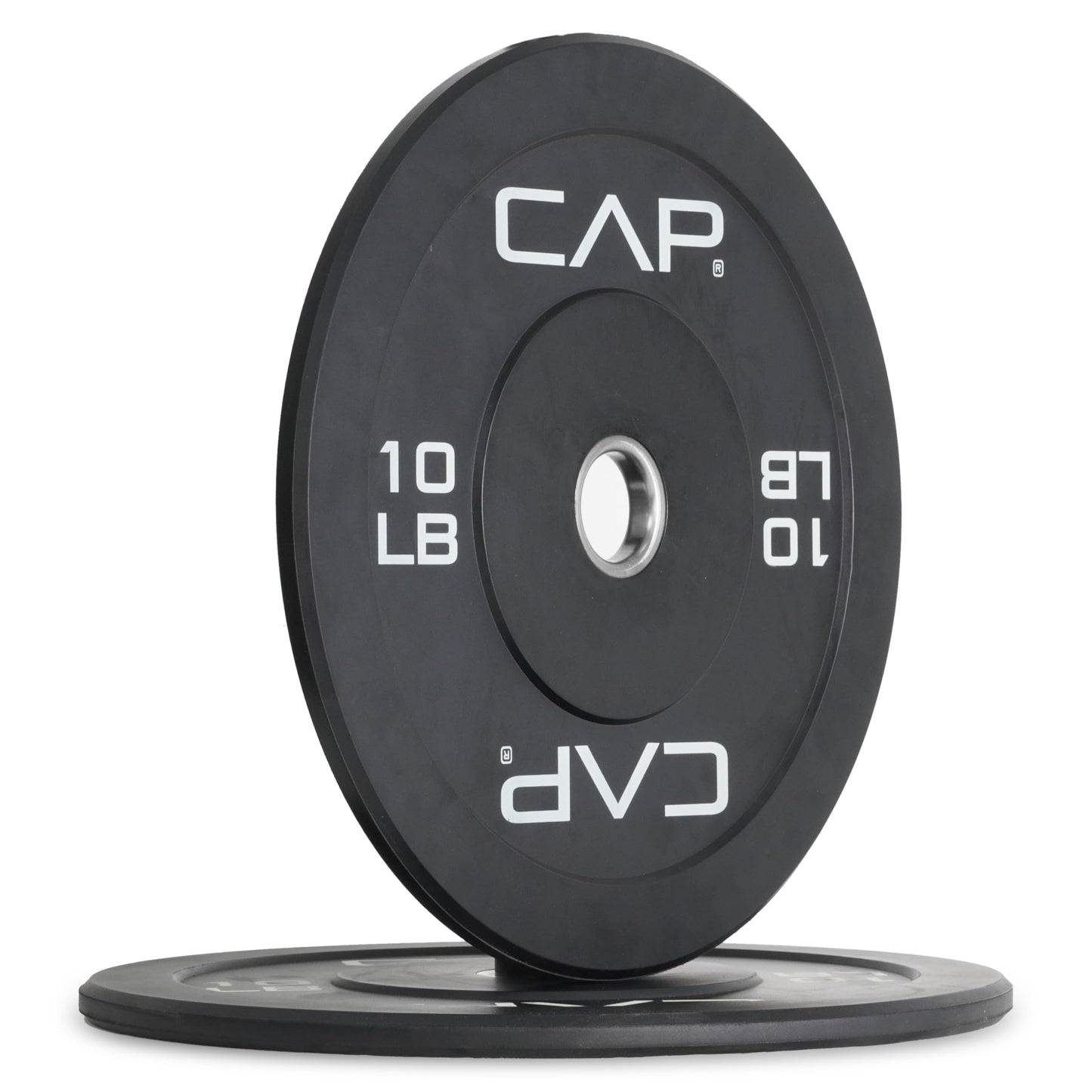 CAP Barbell Rubber Olympic Bumper Plate – Durable Weight Plate for Strength Training and Weightlifting, Available in Multiple Colors and Weight Options