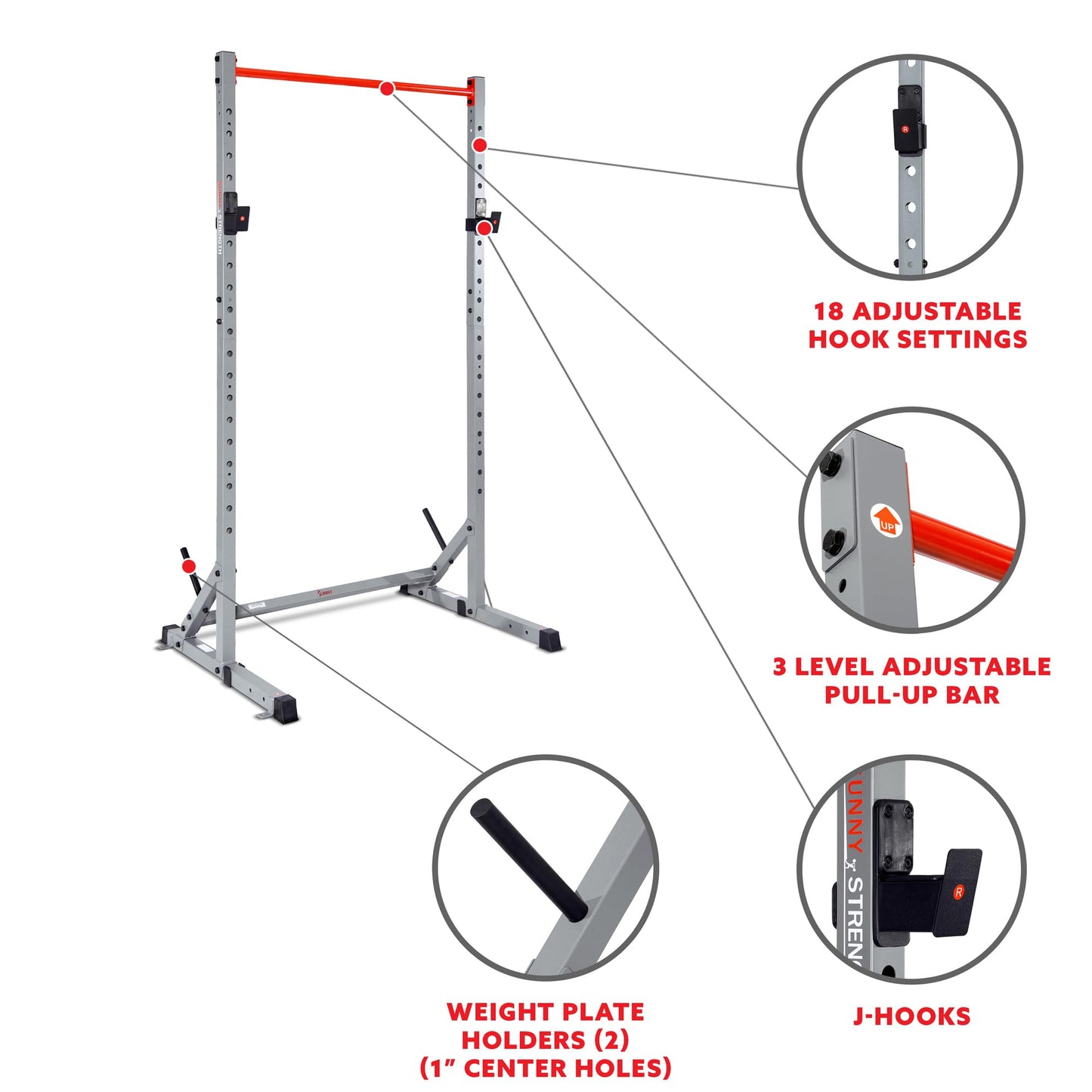 Multifunctional Home Gym Strength Training System – Complete Workout Equipment with Attachments, Optional Squat Stand, Power Rack, and Adjustable Incline Bench