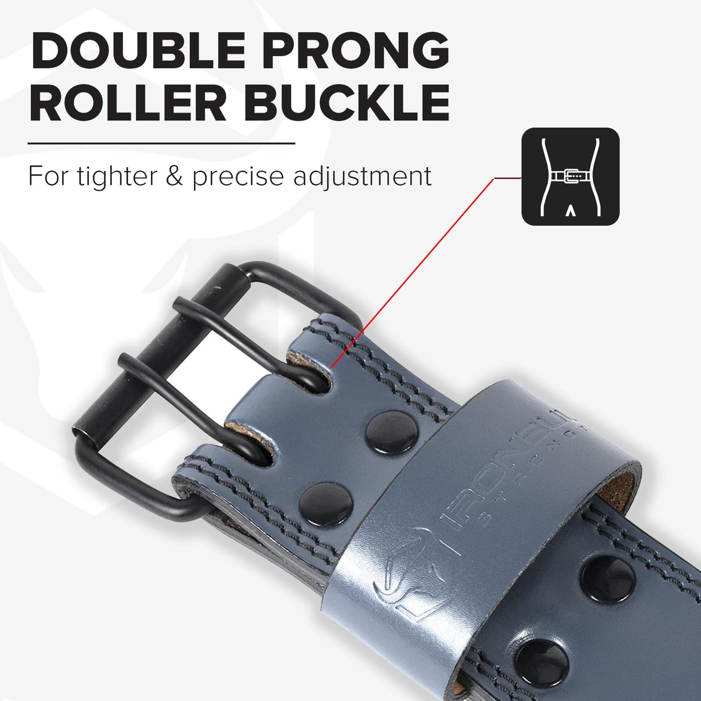 7mm Leather Weight Lifting Belt, 4" to 2" Tapered Premium Belt for Olympic Lifting, Powerlifting, Cross Training, and Gym Workouts, Men and Women