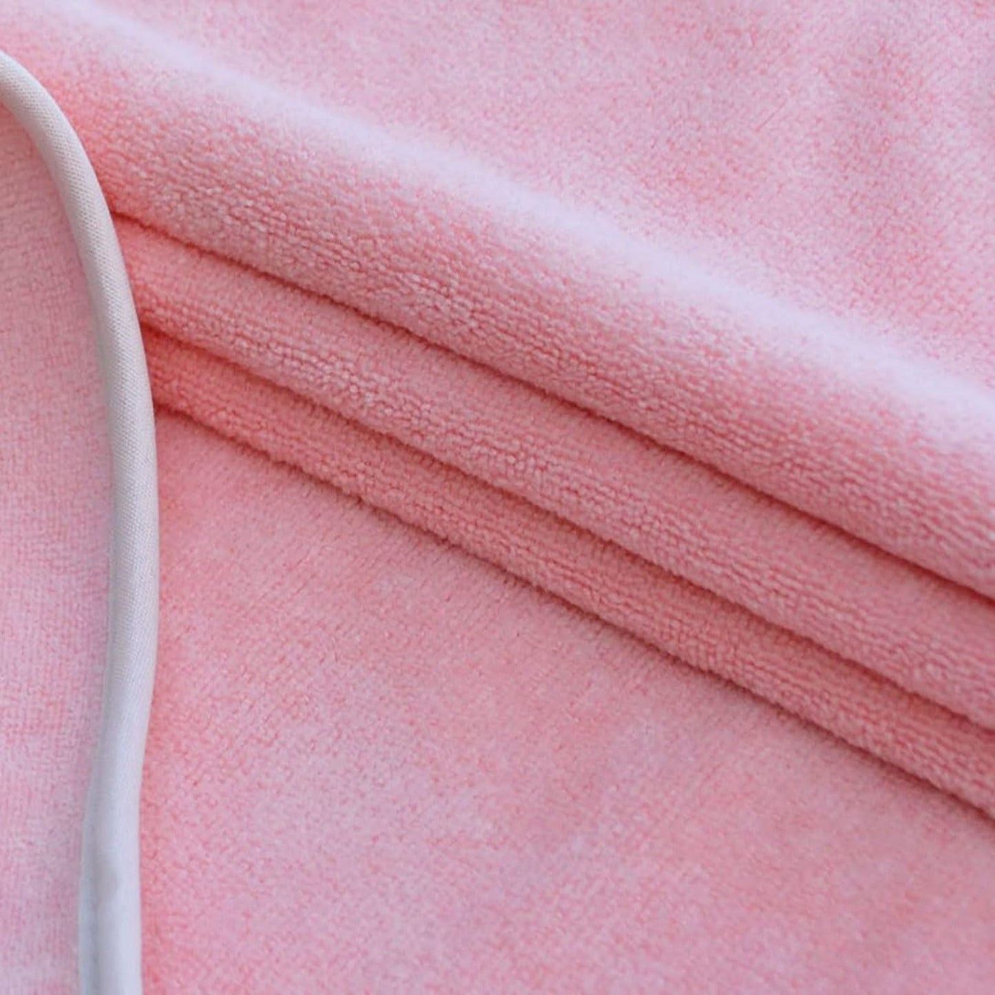 Microfiber Gym Towels (3 Pack, Pure Pink) – Large 15"x31" 380-GSM Super Soft, Quick-Drying Towels for Exercise, Fitness, Sports & Workouts