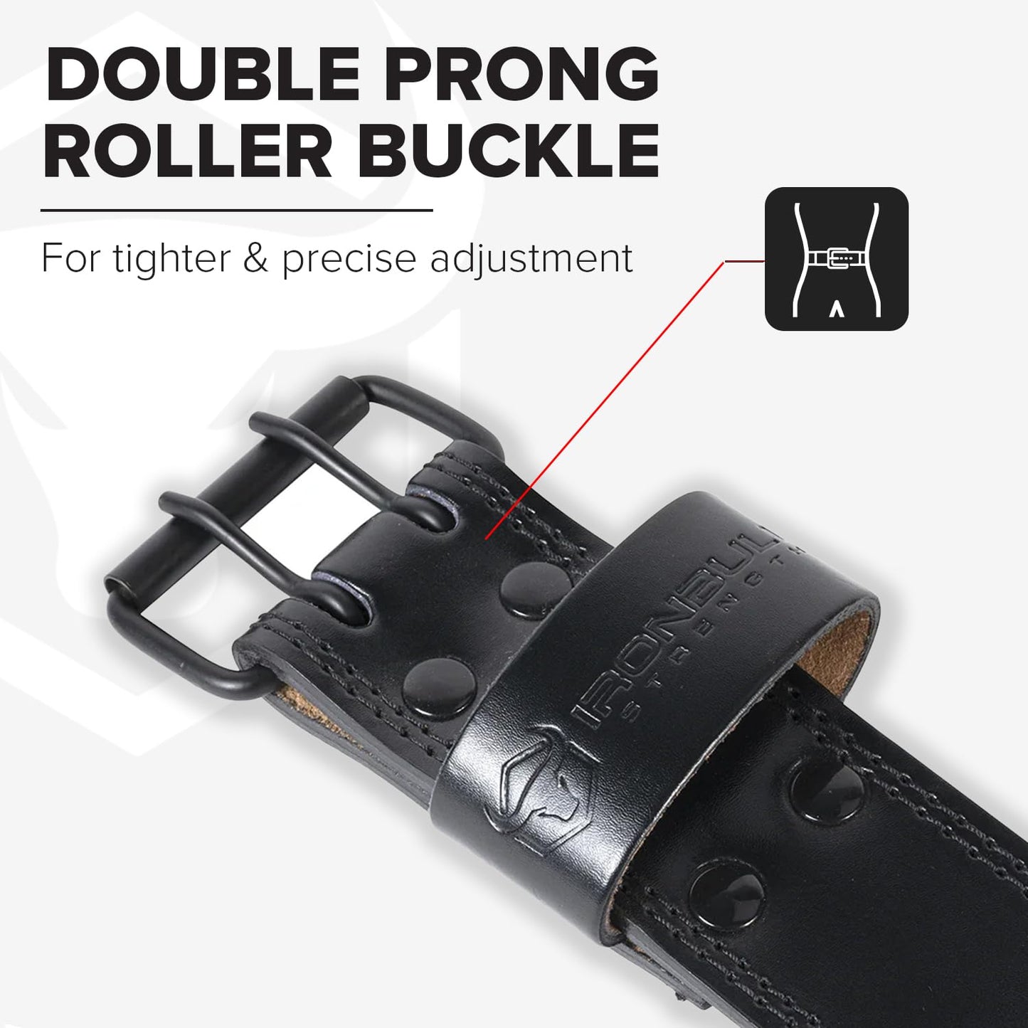 7mm Leather Weight Lifting Belt, 4" to 2" Tapered Premium Belt for Olympic Lifting, Powerlifting, Cross Training, and Gym Workouts, Men and Women