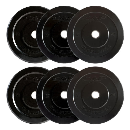 XDDIAS 2-Inch Olympic Rubber Weight Plates, Cast Iron Grip Plates for Strength Training, Weightlifting, and Bodybuilding – Available in Pairs and Sets for Home or Gym