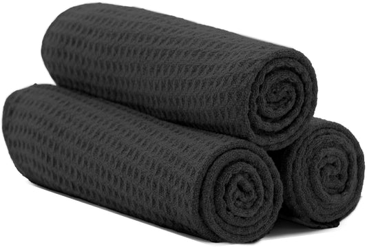S&T INC. Microfiber Gym Towels (3 Pack) – 16"x27" Quick-Dry, Soft & Absorbent Yoga Towels for Home, Gym, and Travel