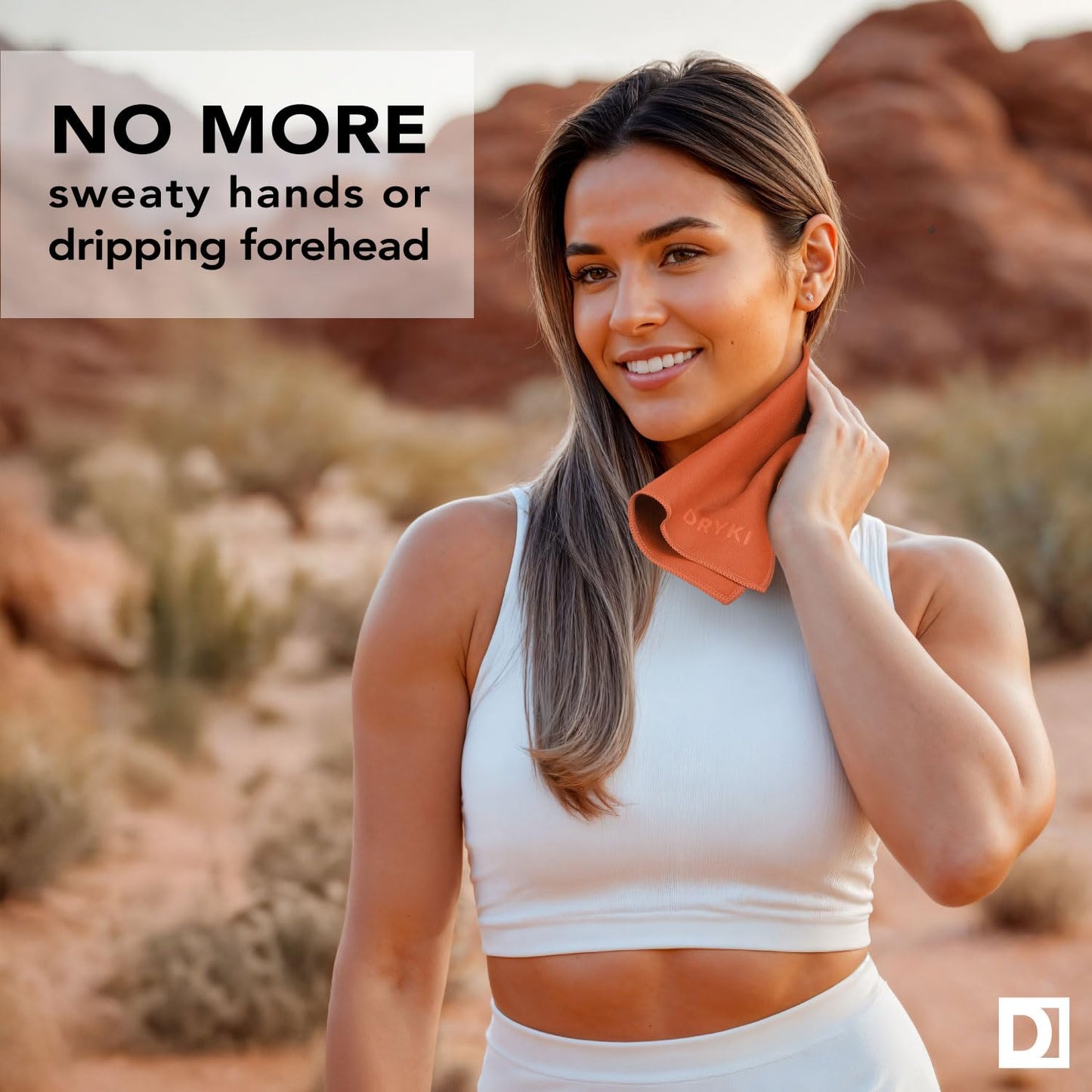 Sweat Absorbing Handkerchiefs (5 Pack, Mountain) – The Original Pocket-Sized Sweat Towels | Quick-Dry Microfiber Sweat Rags for Face, Hands & Body | Super Absorbent Sweat Cloths for Gym, Sports, Work & Travel – For Men & Women