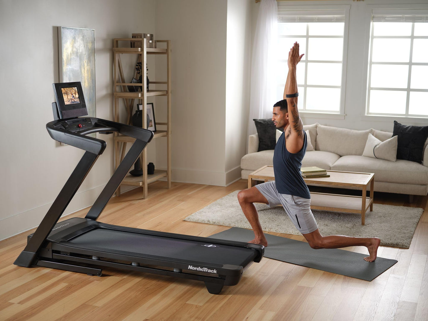 **NordicTrack T Series Treadmill – Foldable Smart Running Machine for Home Use, iFIT Enabled with Interactive Workouts, Bluetooth Connectivity, and Powerful Motor for Cardio Training**