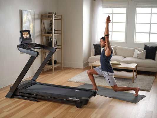 **NordicTrack T Series Treadmill – Foldable Smart Running Machine for Home Use, iFIT Enabled with Interactive Workouts, Bluetooth Connectivity, and Powerful Motor for Cardio Training**