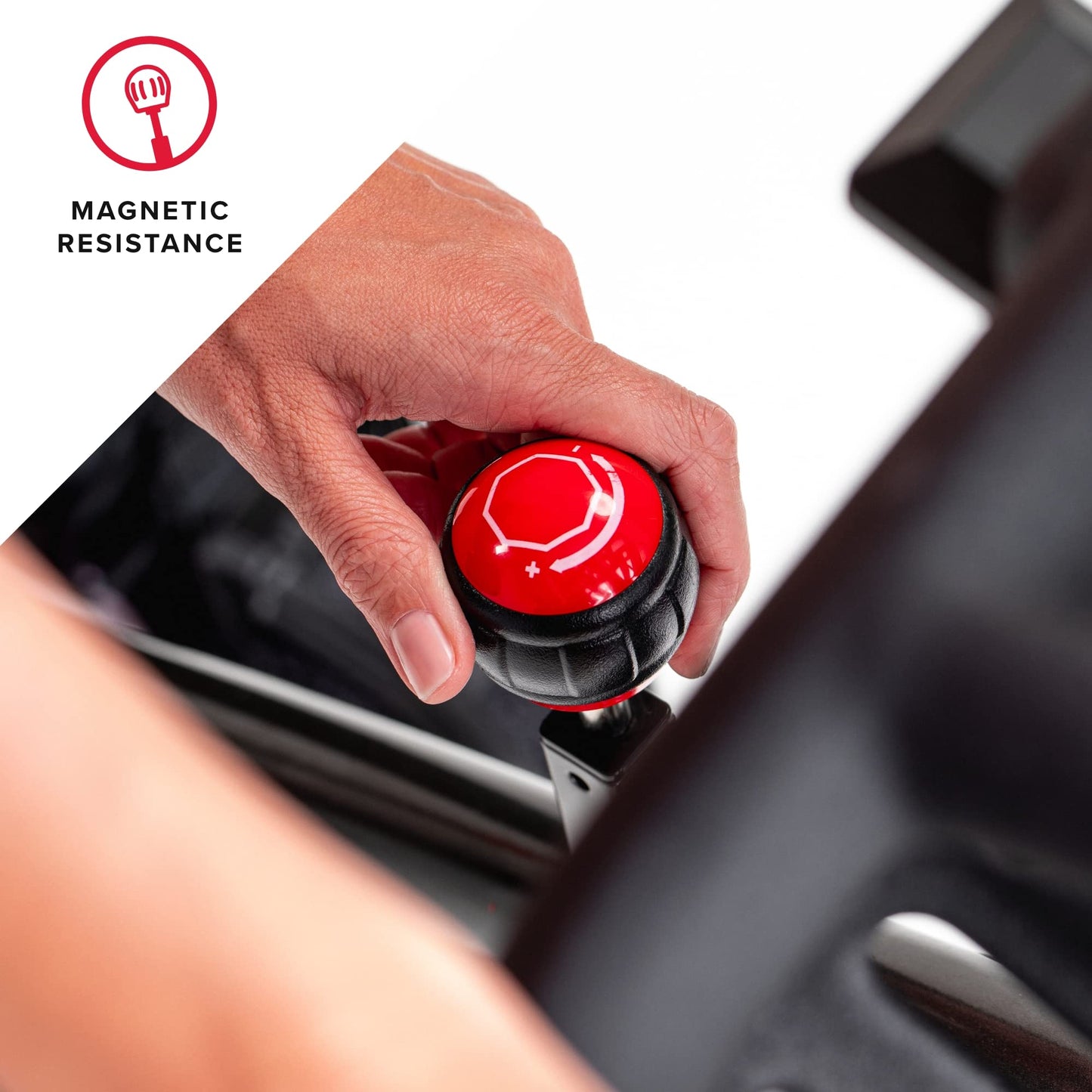 Indoor Cycling Exercise Bike, Adjustable Stationary Bike for Home Cardio Workouts