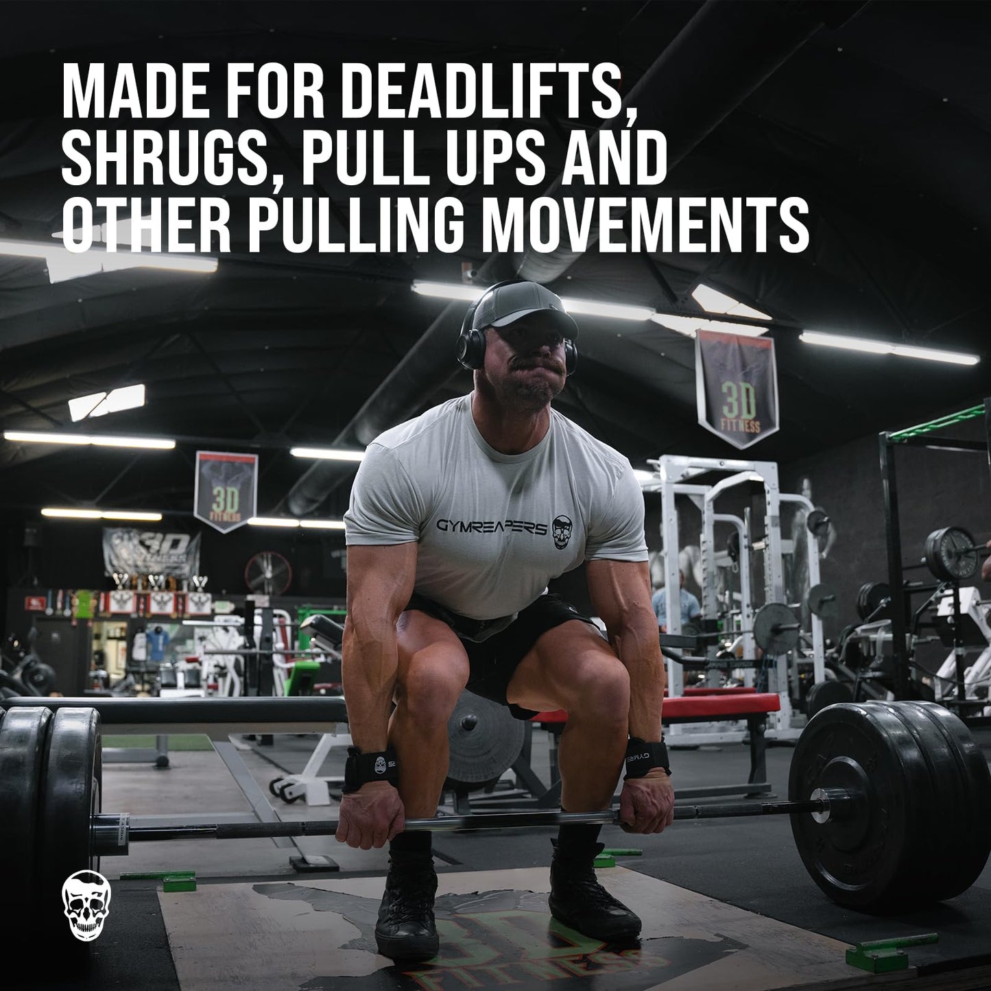 Weight Lifting Hooks Pair, Heavy Duty Power Wrist Straps for Deadlifts, Pull Ups, Shrugs, Hand Grip Support for Men and Women