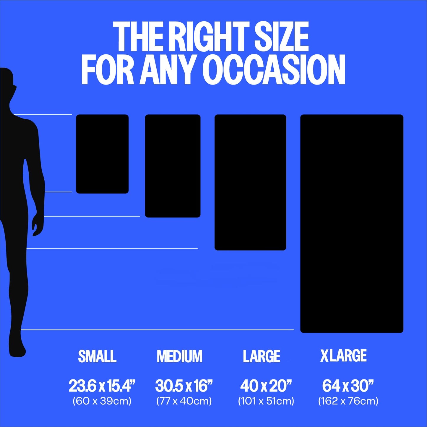 Acteon Microfiber Gym Towels (5 Pack) – Quick Dry, Silver ION Odor-Free Sweat Towels | Super Absorbent & Fast Drying Fitness Towels for Men & Women | Ideal for Gym, Yoga, Running, Hiking & Travel – 16x30.5 Inch