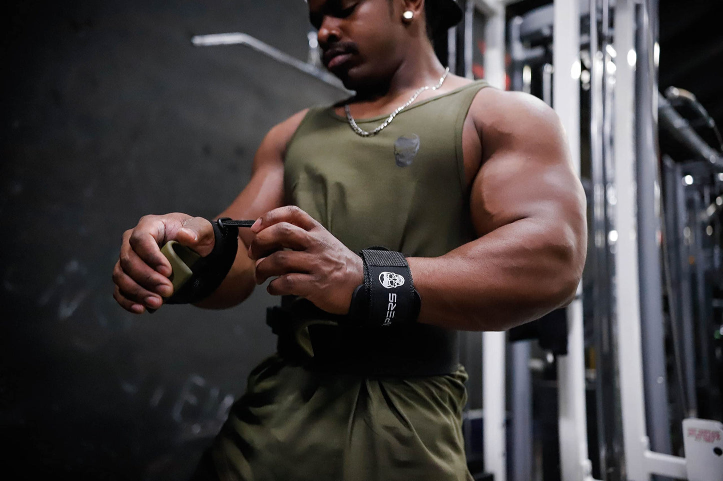 Weight Lifting Hooks Pair with Heavy Duty Wrist Straps, Hand Grip Support for Deadlifts, Pull Ups, and Shrugs for Men and Women