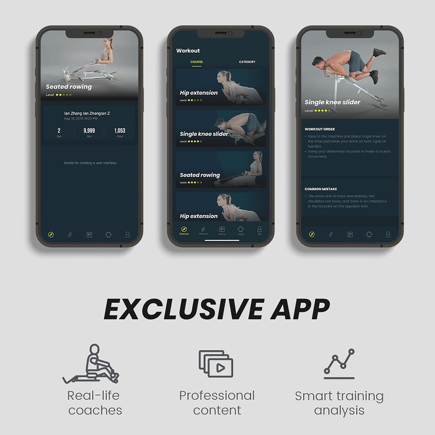 WONDER CORE Pro Max Ab Machine – 4-in-1 Ab Workout Equipment for Home Gym Training, Stomach Exercise Machine with Rowing, Leg Press, Glider & Roman Chair Functions