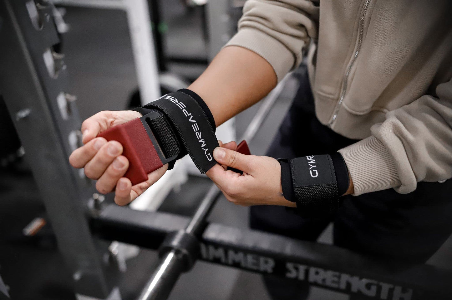 Weight Lifting Hooks Pair with Heavy Duty Wrist Straps, Hand Grip Support for Deadlifts, Pull Ups, and Shrugs, Men and Women