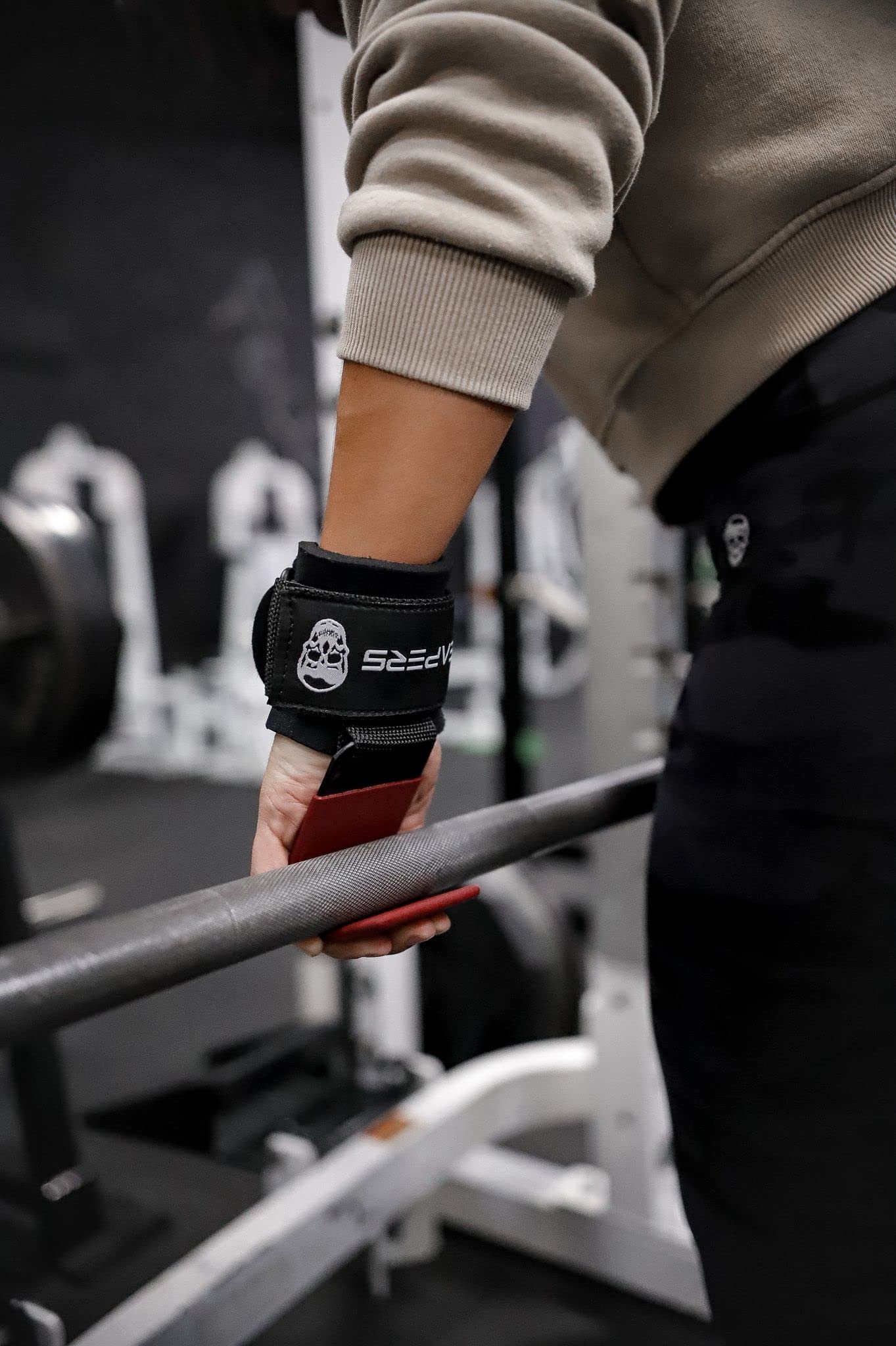 Weight Lifting Hooks Pair with Heavy Duty Wrist Straps, Hand Grip Support for Deadlifts, Pull Ups, and Shrugs, Men and Women