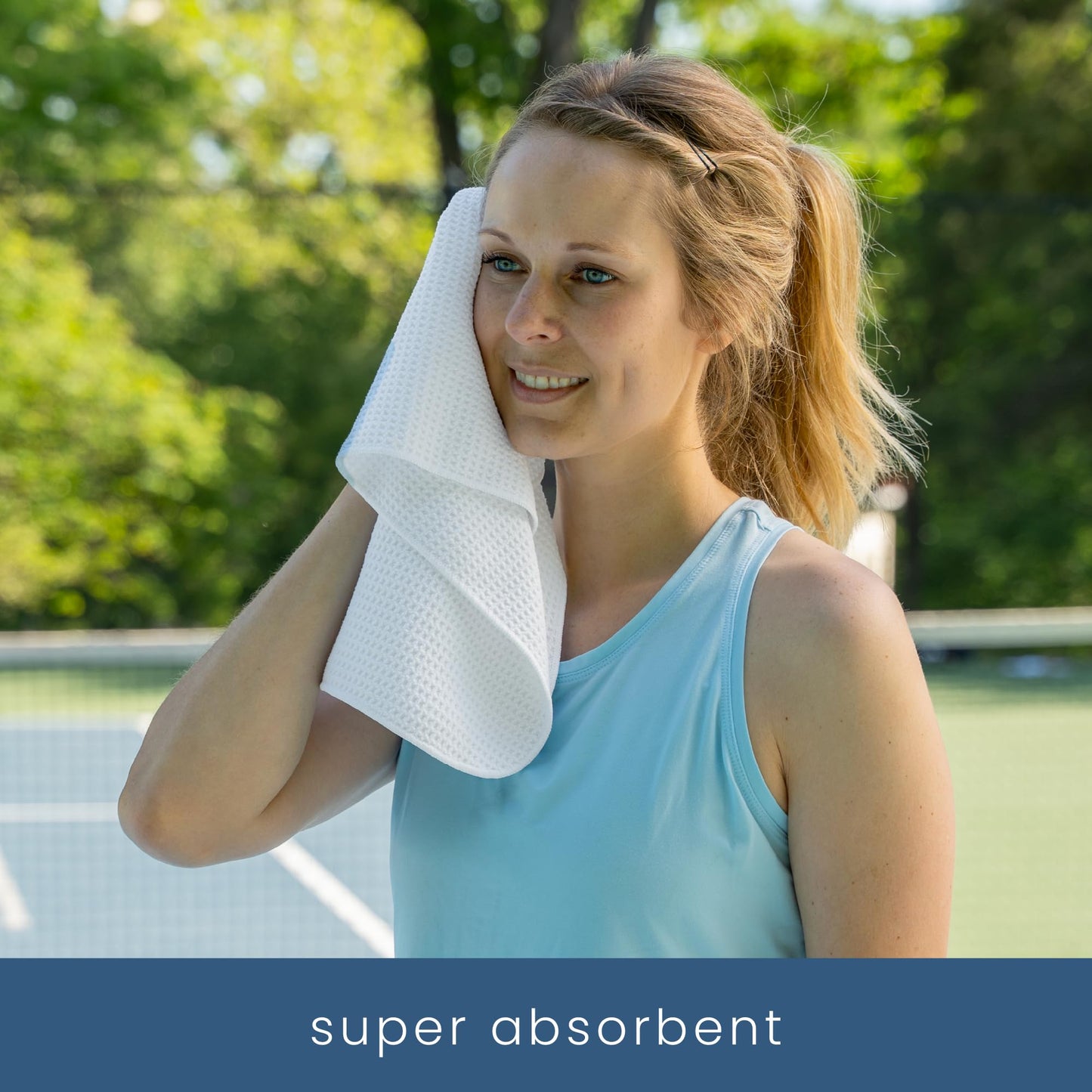 S&T INC. Microfiber Gym Towels (3 Pack) – 16" x 27" Fast Drying, Soft & Absorbent Towels for Gym, Yoga, Fitness, and Home Use