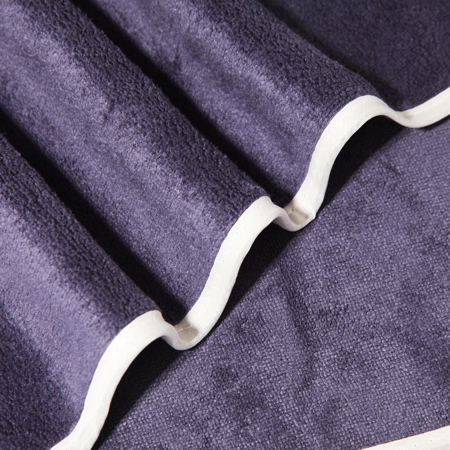 Microfiber Gym Towel Set (3 Pack, Blue+Grey+Purple) – Super Soft, Quick-Drying, and Absorbent Towels for Men & Women – Ideal for Fitness, Yoga, Cycling, and Swimming