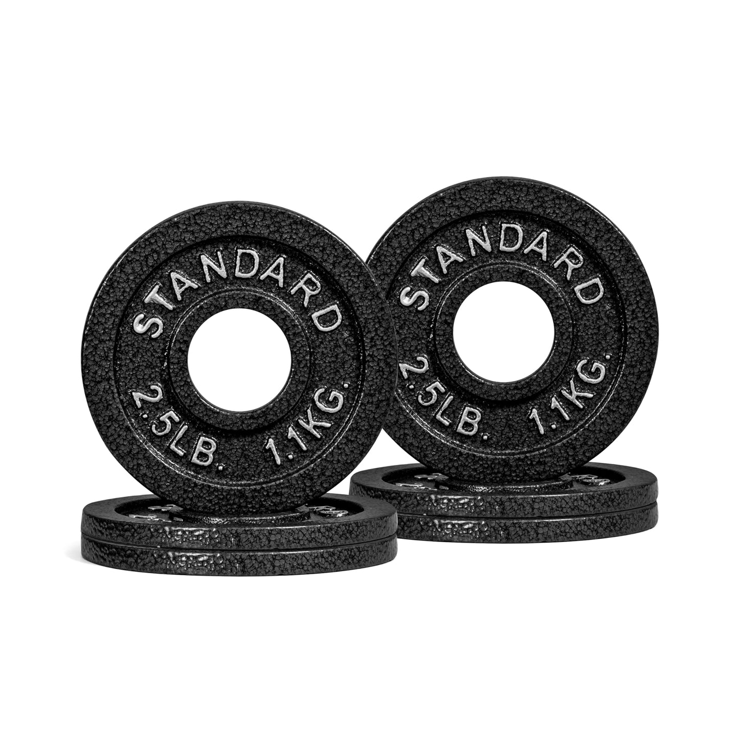 CAP Barbell 2-Inch Olympic Weight Plate – Durable Cast Iron Plates for Strength Training, Powerlifting & Weightlifting | Multiple Weight Options for Home Gym Workouts