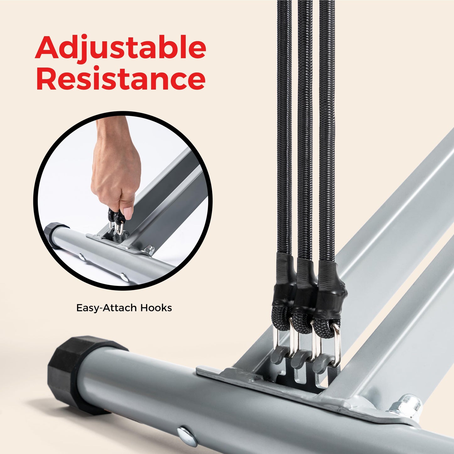 Sunny Health & Fitness Smart Row-N-Ride Glute & Leg Trainer – Foldable Squat Assist Rower with Adjustable Resistance, Digital Monitor & SunnyFit App Connectivity for Full Body Home Workout