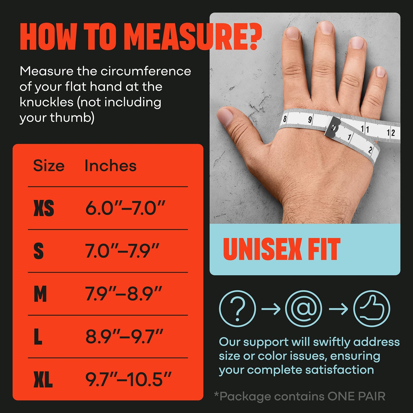 Padded Fingerless Workout Gloves for Men and Women, Weight Lifting Gloves with Wrist Support, Strong Grip and Anti-Sweat for Gym Training