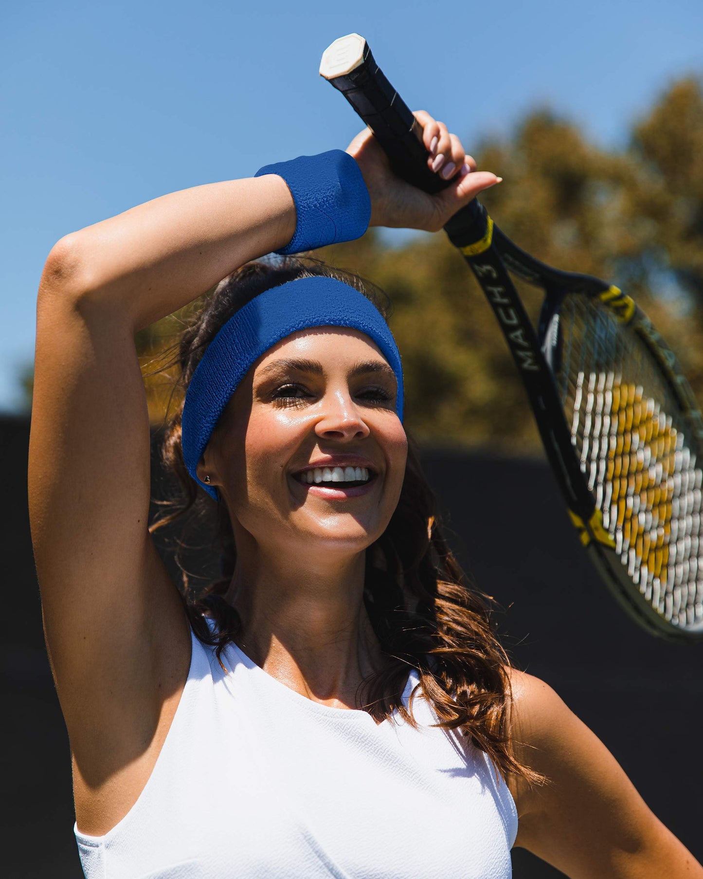 Suddora Wrist Sweatbands – Thick Absorbent Cotton Wristbands for Sports, Workouts & Fitness | Breathable Multiuse Bands for Basketball, Tennis, Football, Gymnastics, Costumes & Cosplay