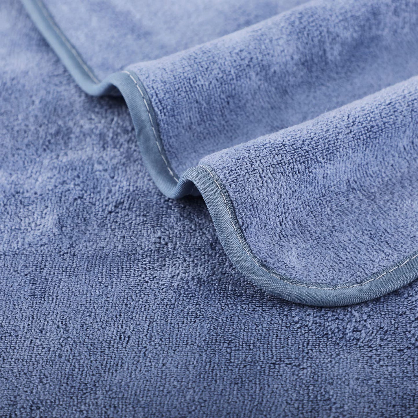 Microfiber Gym Towels (3 Pack, Blue) – Large 15"x31" 380-GSM Super Soft, Quick-Drying Towels for Exercise, Fitness, Sports & Workouts