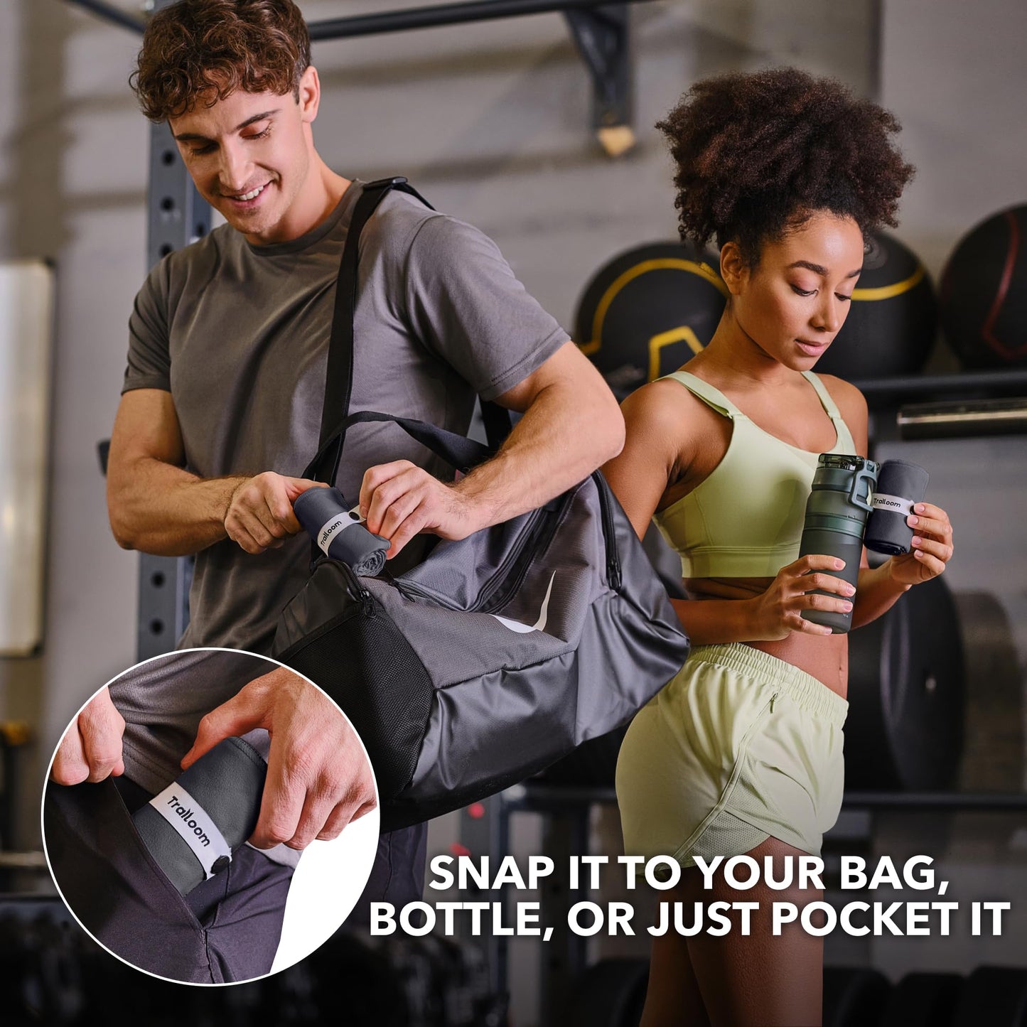 Microfiber Workout Towels (Set of 5, Dark Gray) – Quick Dry, Odor-Free & Highly Absorbent Gym Towels for Men & Women | Ideal for Hot Yoga, Running, Tennis, Exercise, Camping & Sports