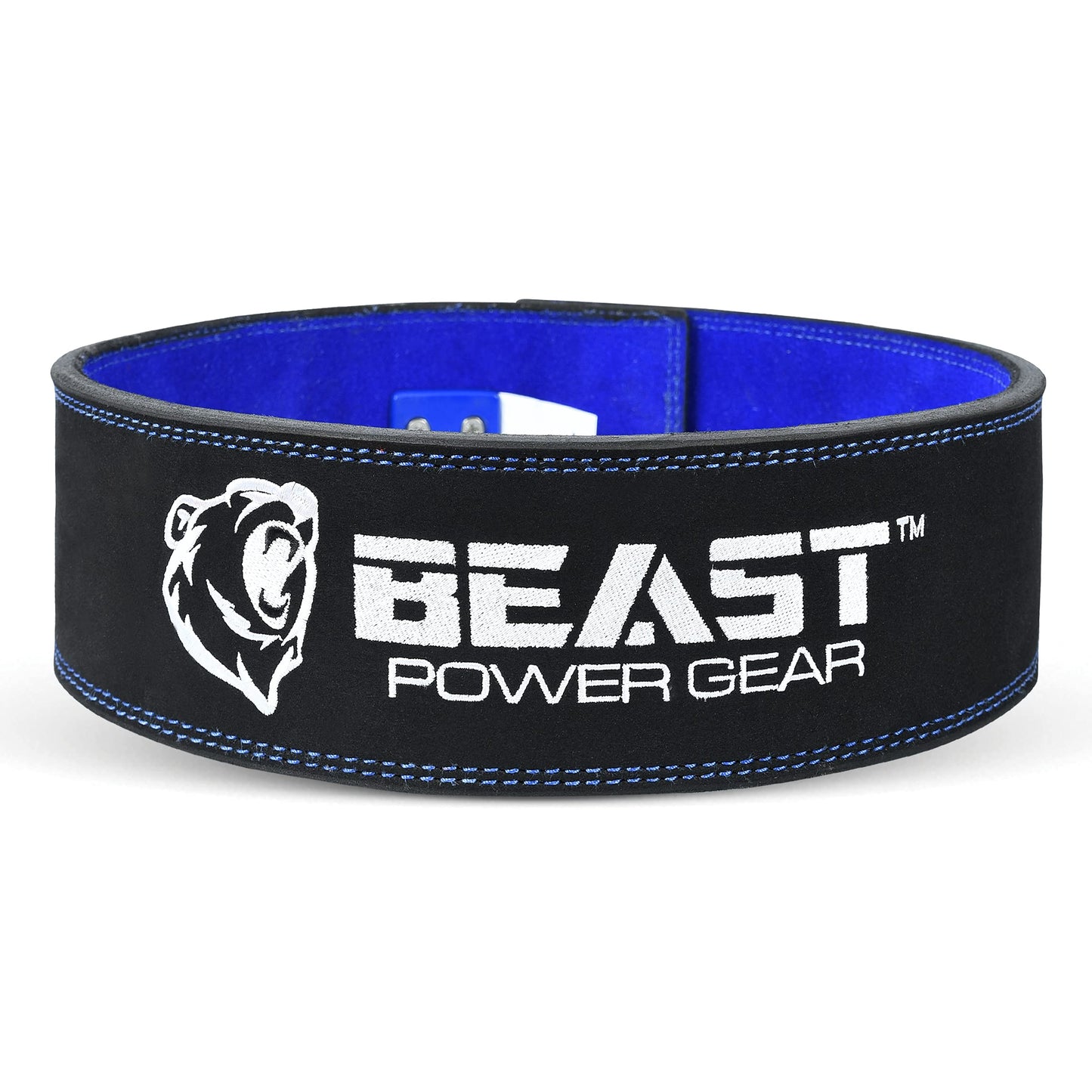 Weight Lifting Belt with Lever Buckle, 10–13MM Thick, 4-Inch Strap for Powerlifting, Deadlifts, Squats, and Weightlifting, Men and Women