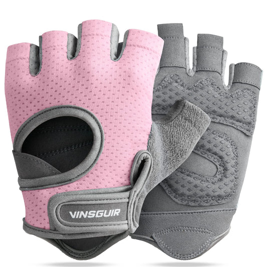 Workout Gloves for Women and Men, Breathable Weight Lifting Gloves with Strong Grip and Cushion Pads for Gym and Training