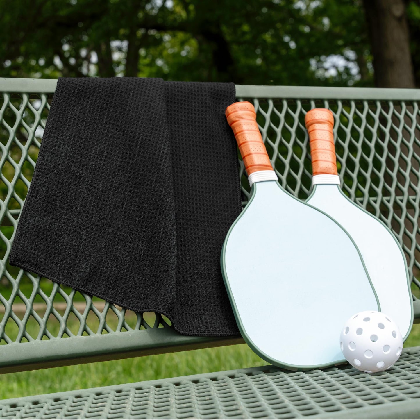 S&T INC. Microfiber Gym Towels (3 Pack) – 16"x27" Quick-Dry, Soft & Absorbent Yoga Towels for Home, Gym, and Travel