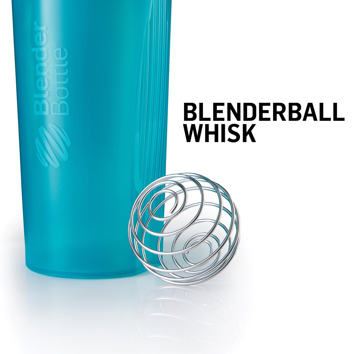 BlenderBottle Classic Shaker Bottle – 28 oz Leak-Proof Protein Shake Cup with BlenderBall Wire Whisk | Ideal for Protein Shakes, Smoothies & Pre-Workout Drinks | BPA-Free, Black