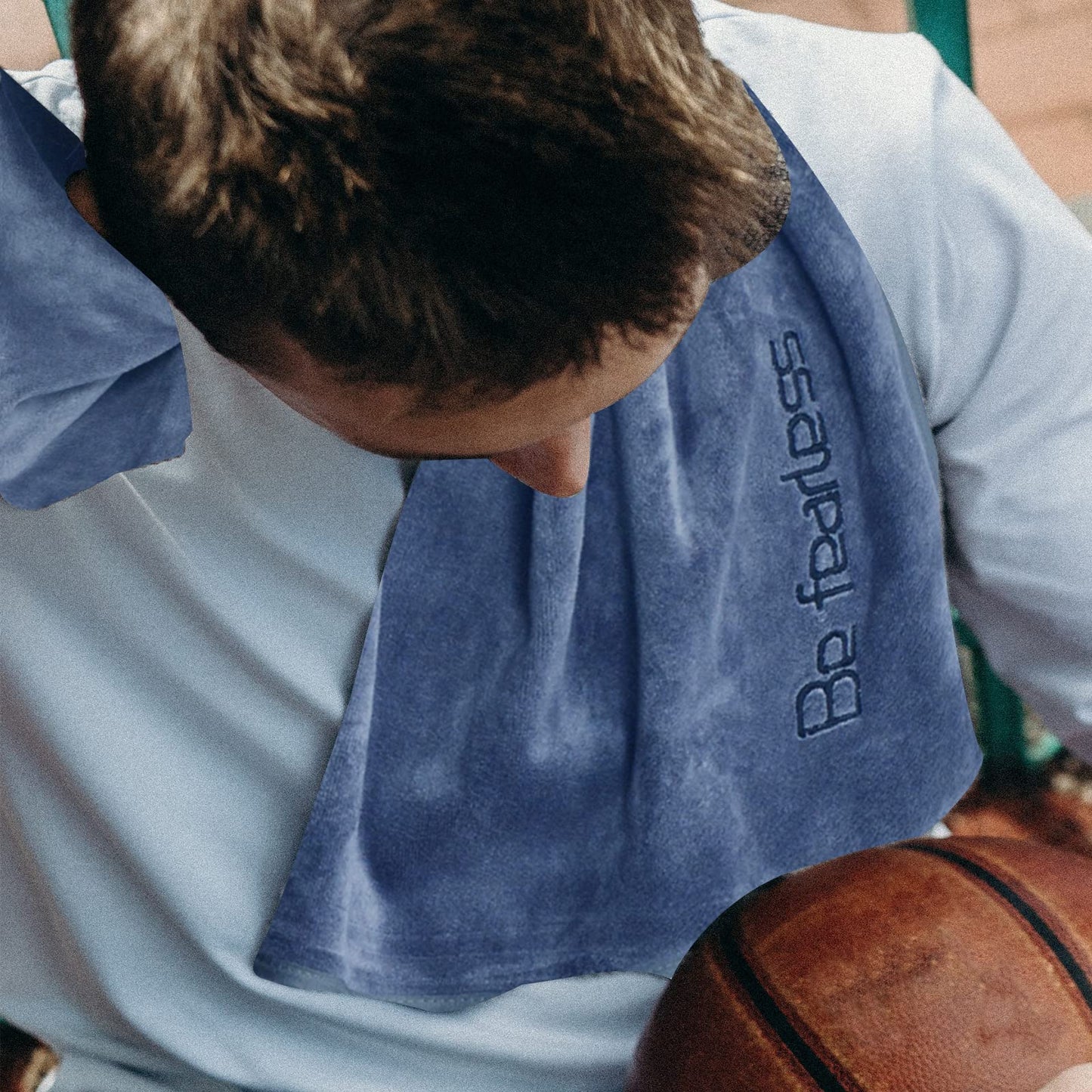 Microfiber Gym Towels (3 Pack, Blue) – Large 15"x31" 380-GSM Super Soft, Quick-Drying Towels for Exercise, Fitness, Sports & Workouts